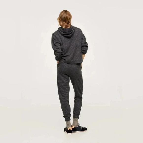 Mango Speckled Gray Hoodie NWT - Picture 5 of 13